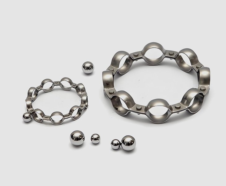 Customized-Cage-of-DUHUI-Single-Row-Angular-Contact-Ball-Bearings