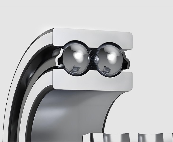 DUHUI Double Row Angular Contact Ball Bearing