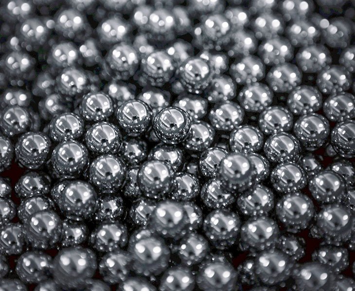 Material of DUHUI Double-Row Deep Groove Ball Bearings