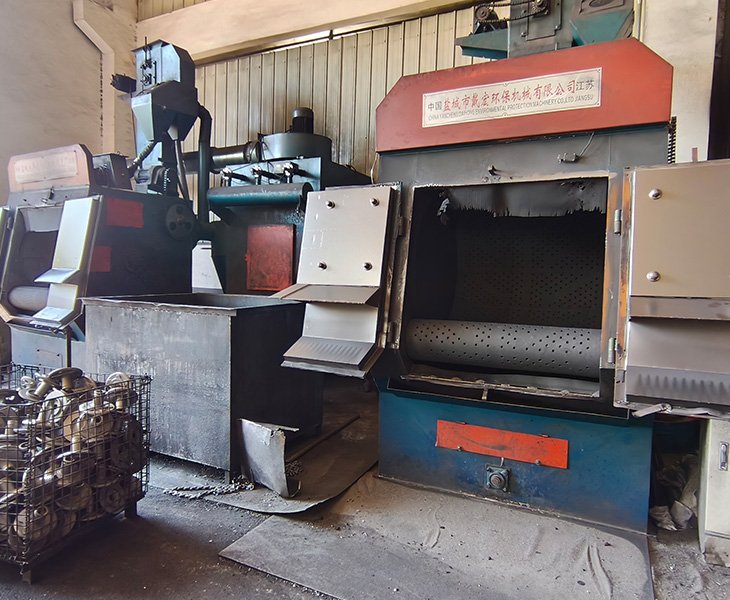 Shot Blasting of DUHUI Deep Groove Ball Bearing