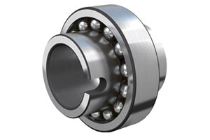 11204 – 20x47x18mm extended inner ring self-aligning bearing. Wider inner race simplifies axial location on commercial‑grade shafting.