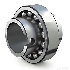 11300 series – Medium enhanced bearing with extended inner ring. Higher load capacity than the 11200 series. Typical applications include agricultural machinery and small industrial machines where axial location is simplified.