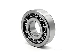 1308 – 40x90x23mm open self-aligning ball bearing. Common in industrial fans and blowers, accepting up to 3° misalignment.