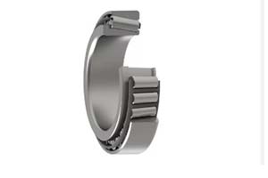 30206 Single-row taper bearing supporting high combined radial and axial loads.