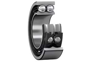 3200 Double-row angular contact bearing with compact design for limited spaces.