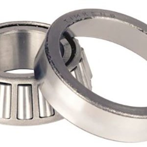 33200 series – Heavy‑duty metric tapered roller bearing with high moment rigidity. Specified for mining gearboxes and heavy industrial gear drives requiring resistance to overturning moments.