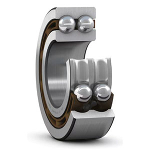 4200 series-Double row deep groove ball bearings with 10‑50 mm bore range. Higher radial capacity than single row. For applications where single‑row load is insufficient.