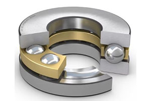 51306 — Heavy thrust ball bearing: 30×60×21mm.