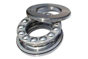 532 series–Single direction aligning thrust ball bearing supplied with spherical housing washer
