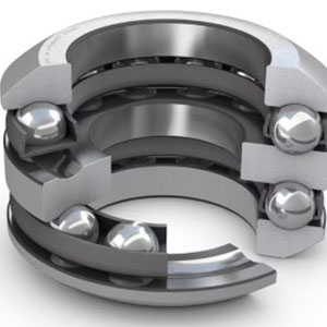 544 series — Extra-heavy double-direction aligning: 40-150mm bore.