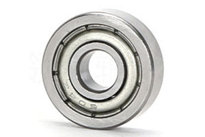 604-ZZ – A 4×12×4 mm shielded miniature ball bearing. This bearing is common in small electric motors and cooling fans.