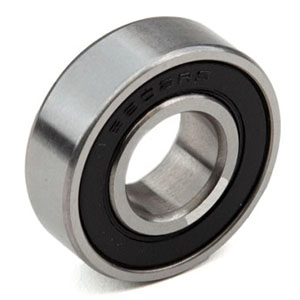 62-2RS series — Medium series with robust sealing against moisture and fine particulates. These rubber-sealed miniature ball bearings are widely installed in agricultural machinery and construction equipment exposed to dirty conditions.