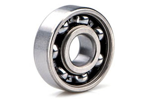 6201-2RS bearing – 12×32×10 mm. Compared to 6200 series, this ball bearing offers a higher radial load rating.