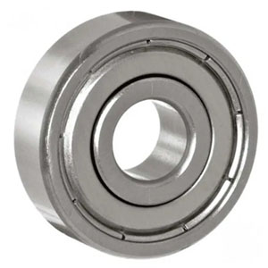 623ZZ series — Very compact dimensions: 3 mm bore, 10 mm OD, 4 mm width. This shielded model is frequently specified for flow meters, desktop printers, and miniature servo actuators.