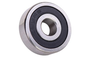 625-2RS-Light-duty 5x16x5 mm sealed bearing. Commonly supports printer paper feed rollers, shredder cutter shafts, and small linear actuators operating in dusty offices.