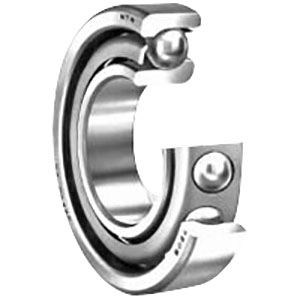 7000 series – Angular contact bearing with contact angles 15° (C), 25° (AC), 40° (B). Combined radial-axial load support.