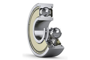 7000C bearing – 10×26×8 mm with a 15° contact angle. This angular contact ball bearing is optimized for high-speed operation under light axial load.