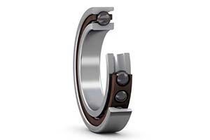 7202C High-speed angular bearing with low heat generation. Preferred for grinding spindles.