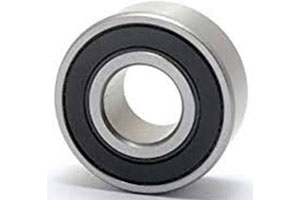 7208B – 40x80x18mm, 40° contact angle. For vertical pump shafts and grinding mill journals with two-piece steel cage.
