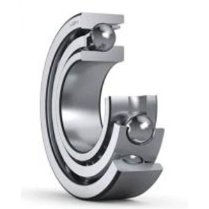 7300B series – 40° contact angle heavy series single row angular contact ball bearing. For crushers, large cooling towers, and steel mill equipment.