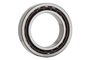 7308B – 40x90x23mm, 40° contact angle, preload‑ground. For rolling mill work rolls and large cooling tower gearboxes.