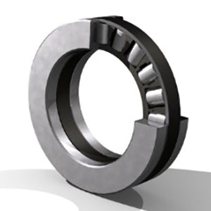 811 series – compact axial height Single-row thrust bearing with the smallest possible axial height for its bore range.