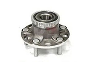 A Gen 2 wheel hub integrates the bearing with a single outer mounting flange that includes wheel studs.