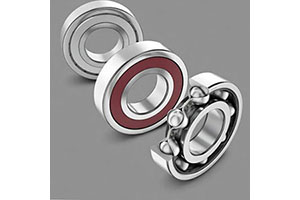 Single-row deep groove ball bearings are the most common rolling bearing type.