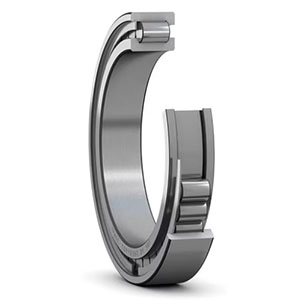 NCF2918 V-Single row full complement cylindrical roller bearing, 90×125×22 mm. Thin section, high radial capacity. For wind turbine gearbox intermediate shafts.