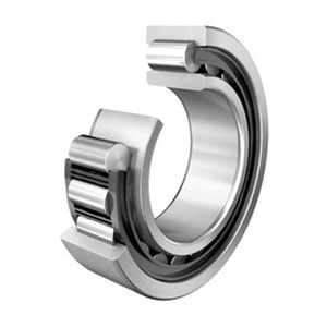 NJ308 ECP-Single row cylindrical roller bearing, 40×90×23 mm. Locating bearing for conveyor drive pulleys and mining gearboxes. Integral ribs for moderate axial load.