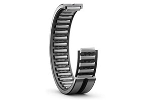 NK15/16 – 15x23x16mm needle roller bearing for overrunning clutches in automotive torque converters and industrial centrifuges.