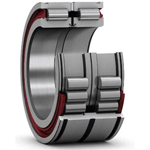 NNF5015 ADA-2LSV-Double row full complement sealed cylindrical roller bearing, 75×115×54 mm. Pre-greased, maintenance-free. For forklift mast rollers and scissor lifts.