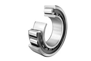 NU206-Cylindrical roller bearing for kiln rollers in cement production. Heat-stabilized steel.