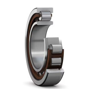 NU206 ECP-Single row cylindrical roller bearing, 30×62×16 mm. Polyamide glass fibre cage. For gearbox shafts and light conveyors. Very popular aftermarket size.