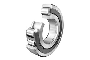NUP206 – 30x62x16mm locking cylindrical roller bearing for hydraulic pump drive shafts. Prevents axial movement and simplifies assembly.