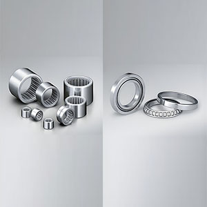 Needle roller bearings deliver higher radial load capacity per unit radial cross-section than tapered roller bearings