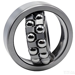 Open self-aligning ball bearings without integral seals. Suitable for moderate to clean environments where external lubrication is possible. These bearings allow visual inspection and relubrication through lines or grease fittings. They are preferred for high‑speed or high‑temperature applications where seal drag would be problematic.