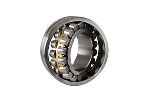 Spherical roller bearings – Self-aligning radial bearing with two rows of symmetrical rollers.