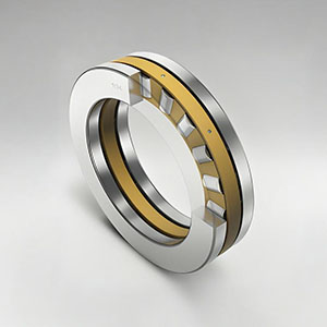 Thrust cylindrical roller bearings use cylindrical rollers between flat washers