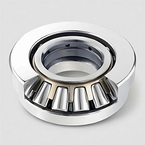 Thrust tapered roller bearings employ tapered rollers and raceways