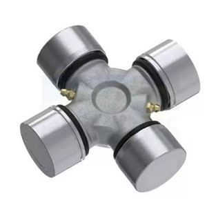 Universal Joint Cross Cross-shaped trunnion with four needle roller bearing cups pressed onto each journal.