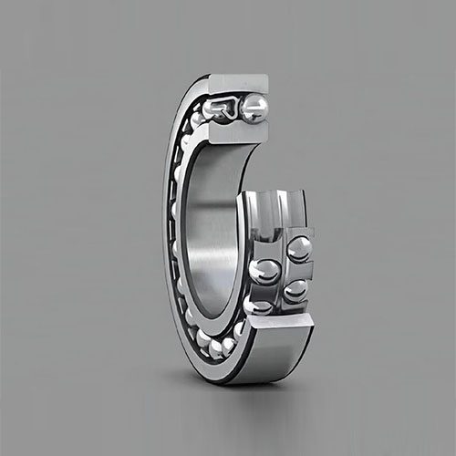 A self-aligning ball bearing