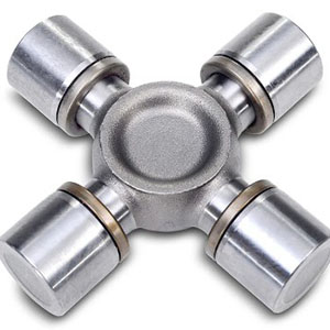 1100 Series (Outside Snap Ring) – Universal joint cross series featuring outside snap ring retention for driveshaft yokes.