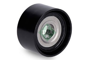 532023410 – Aftermarket V‑ribbed belt deflection guide pulley with 54mm outer diameter, 30mm width.