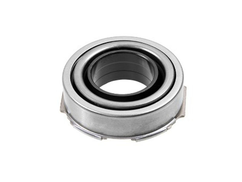 A throw out bearing is a thrust bearing mounted on the transmission input shaft or a guide sleeve.