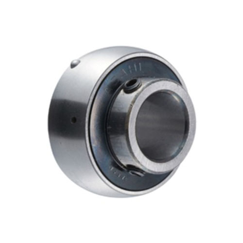 Comprehensive product reference covering insert bearings (radial insert ball bearings wide inner ring bearings) and mounted bearing units (housings + inserts).