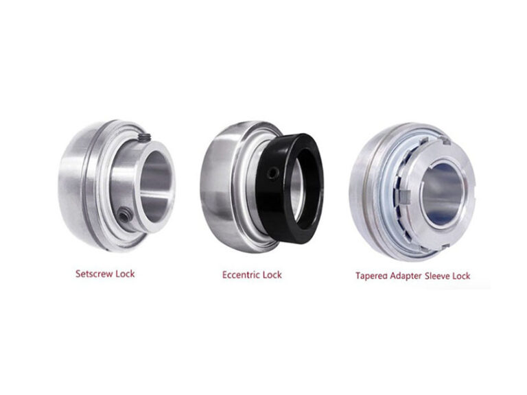 Three Common Insert Bearing Locking Methods: Set Screw, Eccentric Collar & Adapter Sleeve