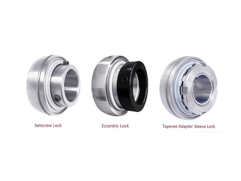 Insert Bearing Locking Methods Comparison – Set Screw, Eccentric Collar, Adapter Sleeve