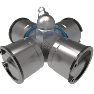 Performance Series Slotted – Universal joint cross series featuring enhanced design thrust washers with low-friction additive.
