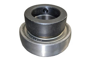 SA204 — Eccentric locking collar insert bearing for 20mm shaft.